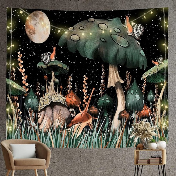 Mush Snail - 145*130cm - Printed Tapestry UK